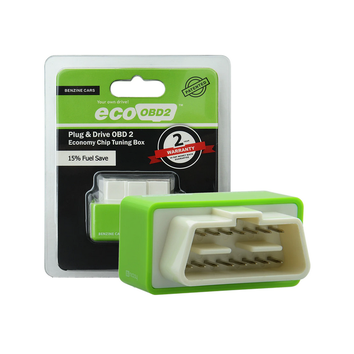 OBD Fuel Saver plug and drive OBD2 economy chip tuning box with retail packaging